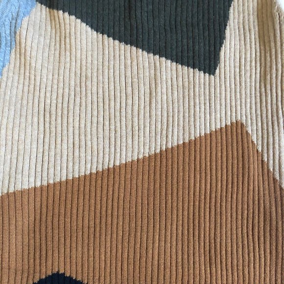 Vince Camuto Colorblock Sweater Dress - Picture 3 of 3